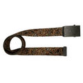 Woodland Camo Belt - Small to Plus Size - Multiple Buckle Options