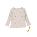 The Printed Long Sleeve Tee - Bee