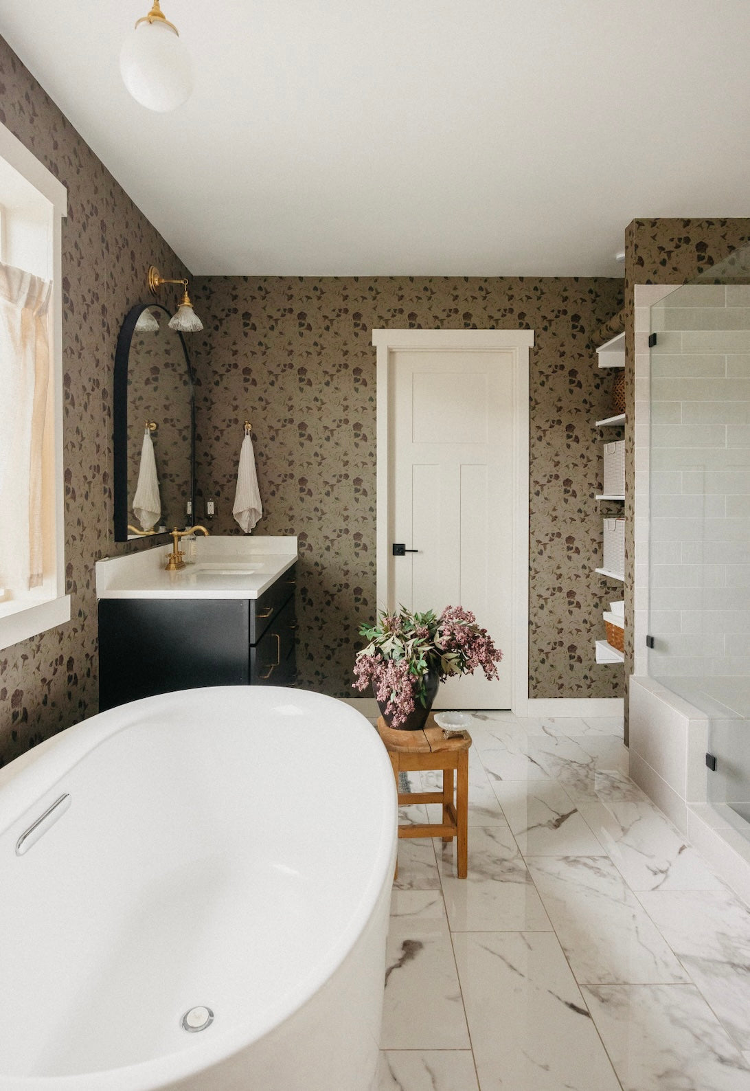 Hawthorne Bloom Removable Peel and Stick Wallpaper