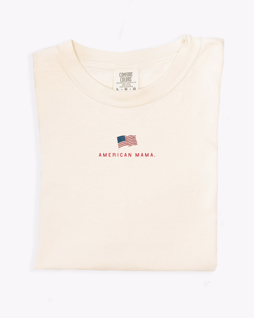 American Mama Minimal Classic Cotton Tee