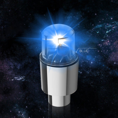 LED Tire Valve Stem Lights - Waterproof Neon Spoke Flash for Bikes