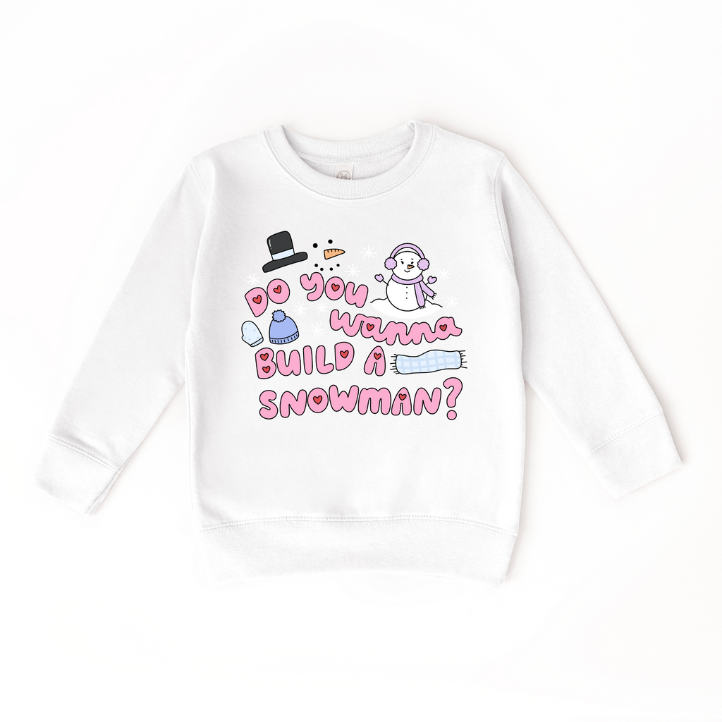Do you wanna build a snowman sweater