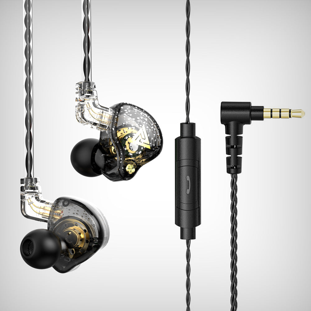 QKZ AK6 MAX HD Stereo Wired Earphones with Passive Noise Cancellation