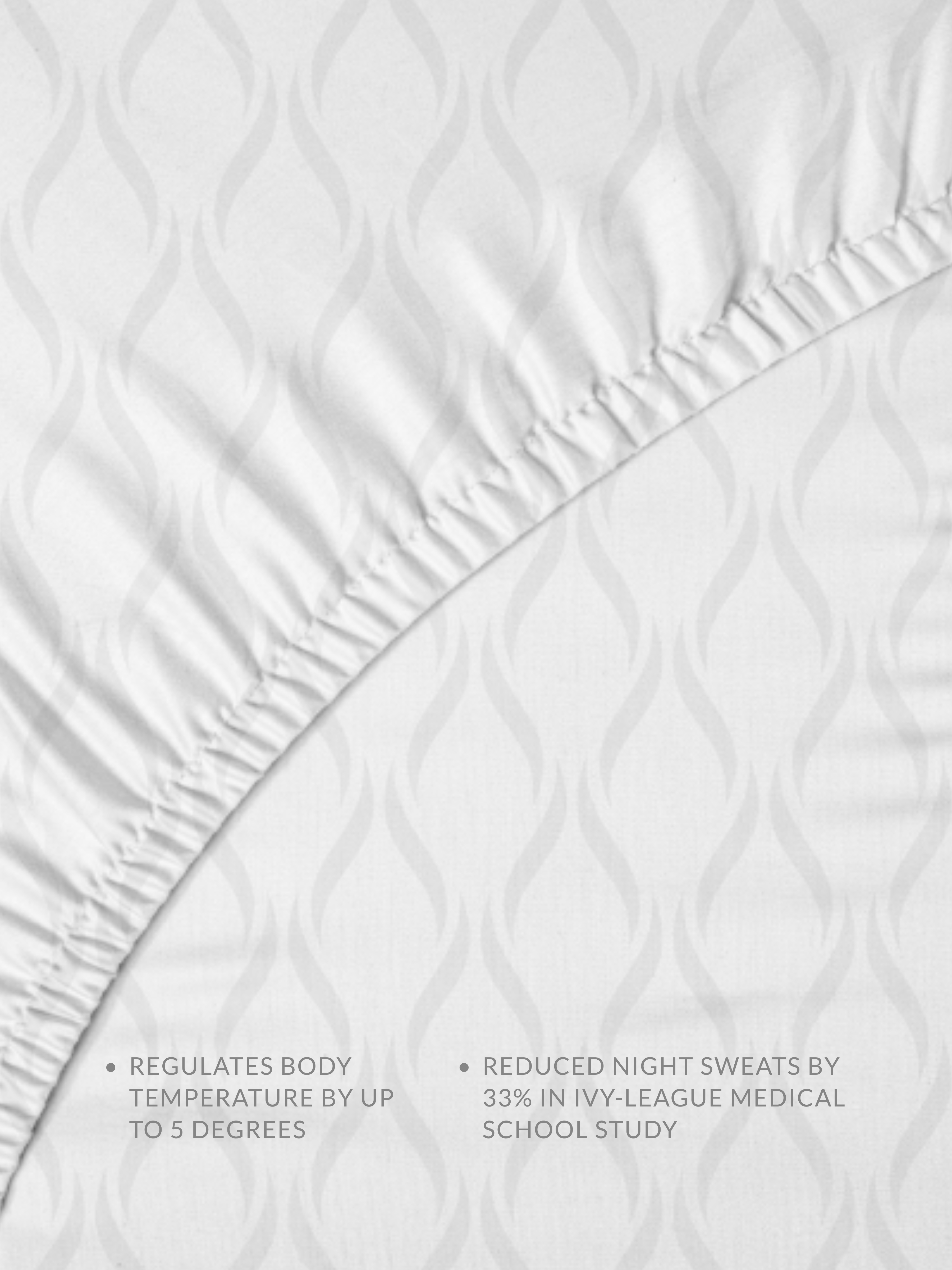 Temperature-Regulating Cooling Sheet Set in Charcoal Gray