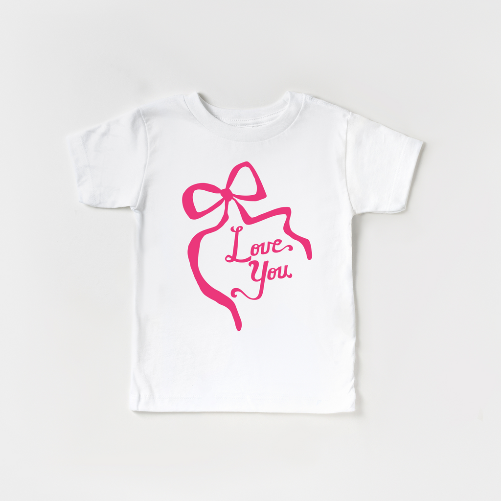 Love You Pink Coquette Bow