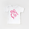 Love You Pink Coquette Bow