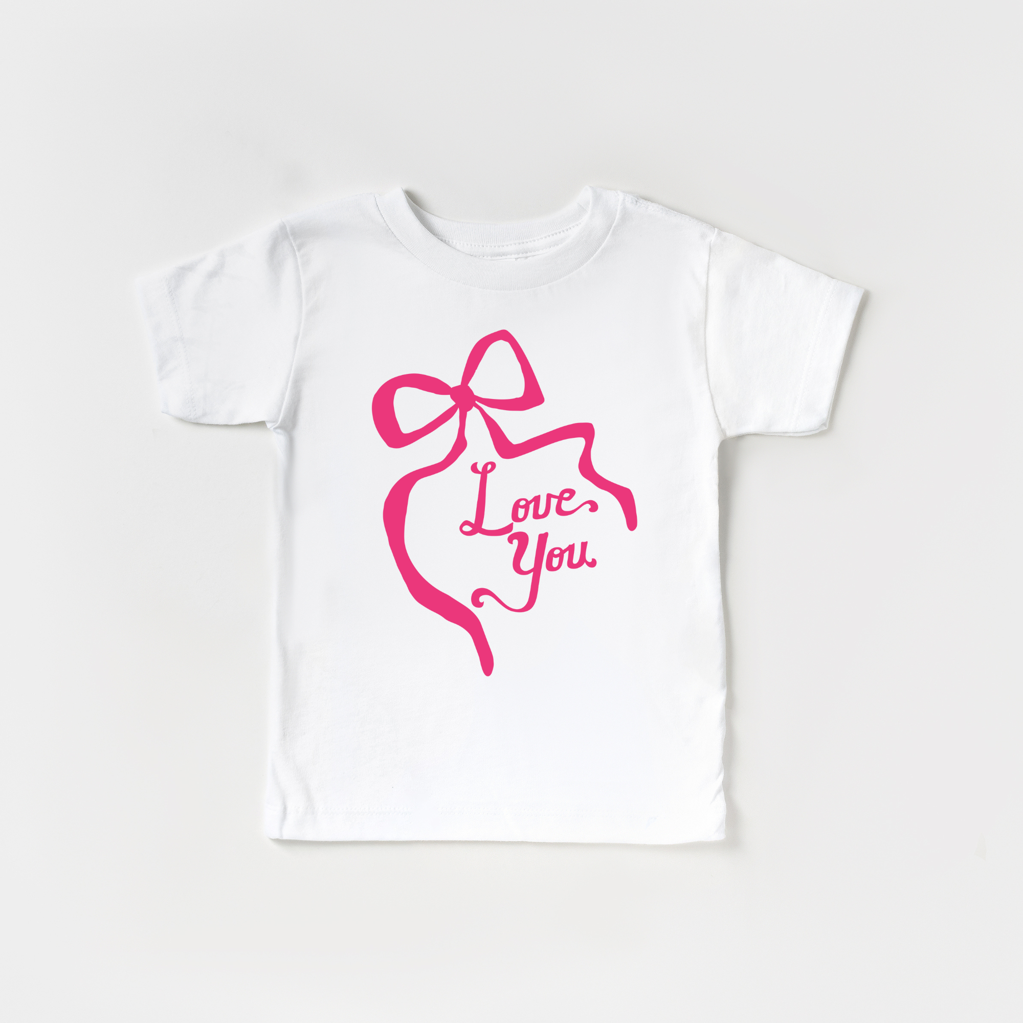 Love You Pink Coquette Bow