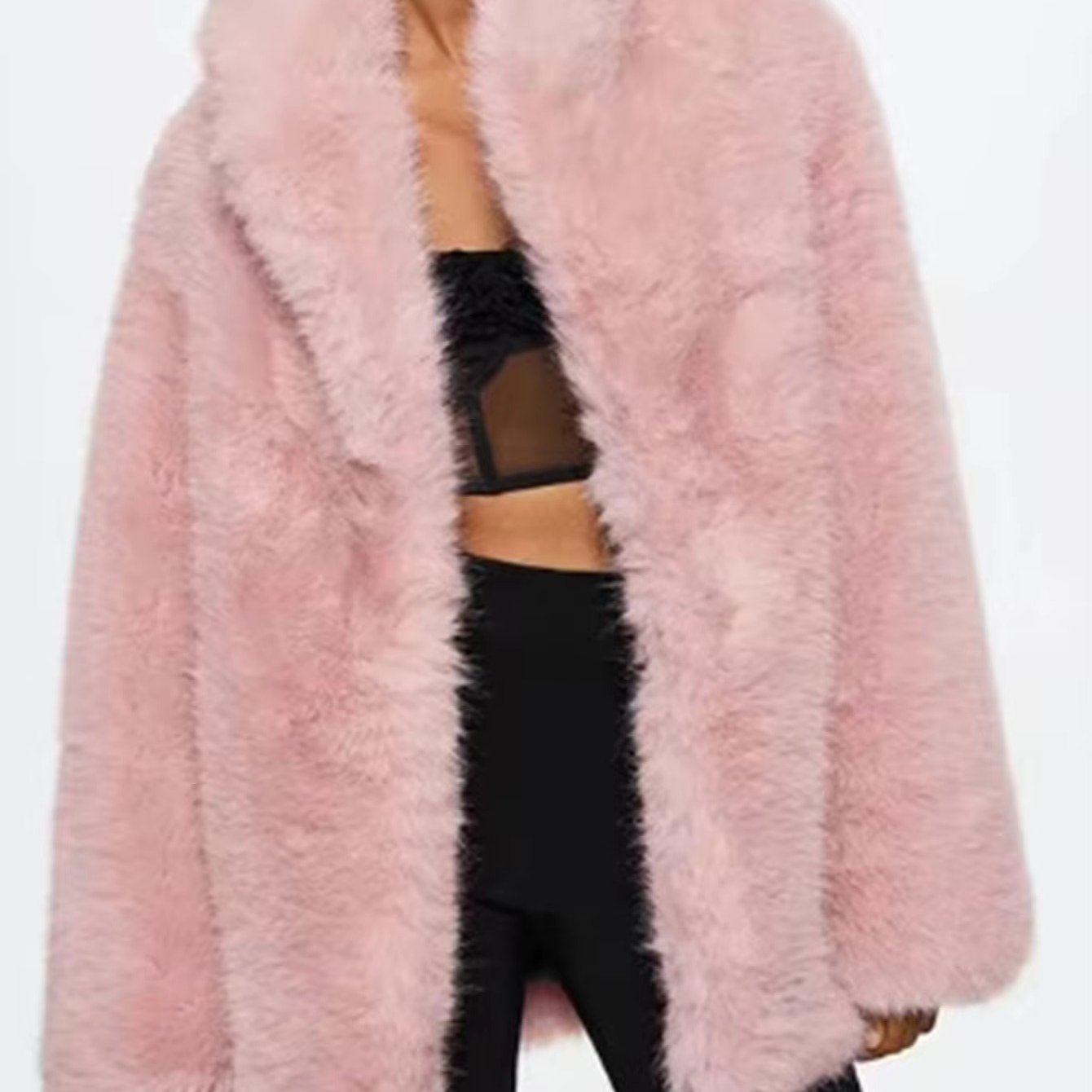 Elegant Sophisticated  Formal Wear V-neck Winter Coat