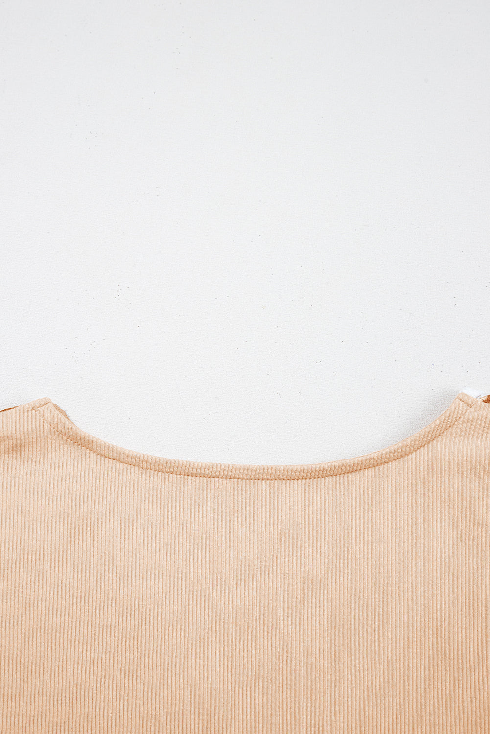 Marianna Textured V-Neck Blouse with Crochet Floral Detailing