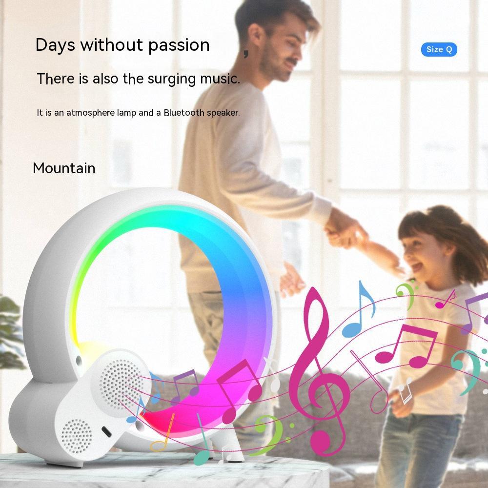 Creative Q Sunrise Alarm Clock with Bluetooth Audio and RGB Lights