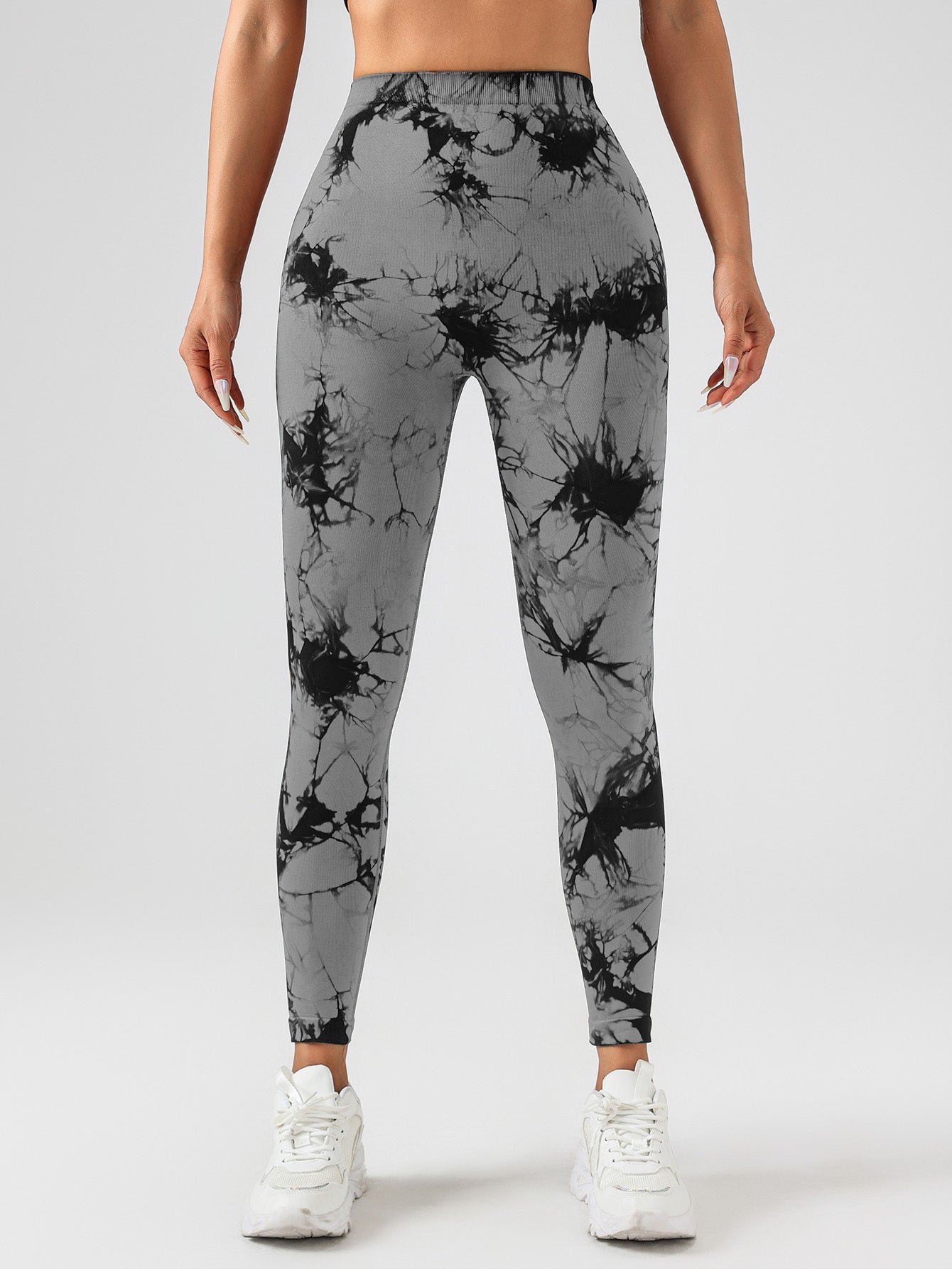 Tie-Dye Slimming Yoga Leggings Butt Lifting High-Stretch Pants