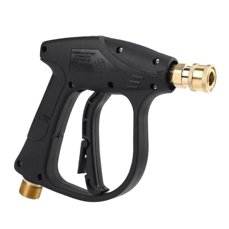 4000 PSI High Pressure Washer Gun with Short Wand and 5 Nozzles
