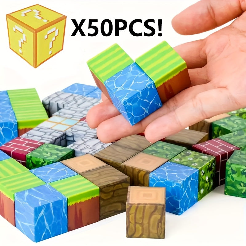 Magnetic Building Blocks 50200pcs STEM Fun