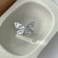 Minimalist Sweet Cool Butterfly Ring For Women, Smart Forest Style, INS Niche High-End Design