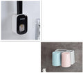 Modern Wall Mounted Automatic Toothpaste Dispenser & Storage Set