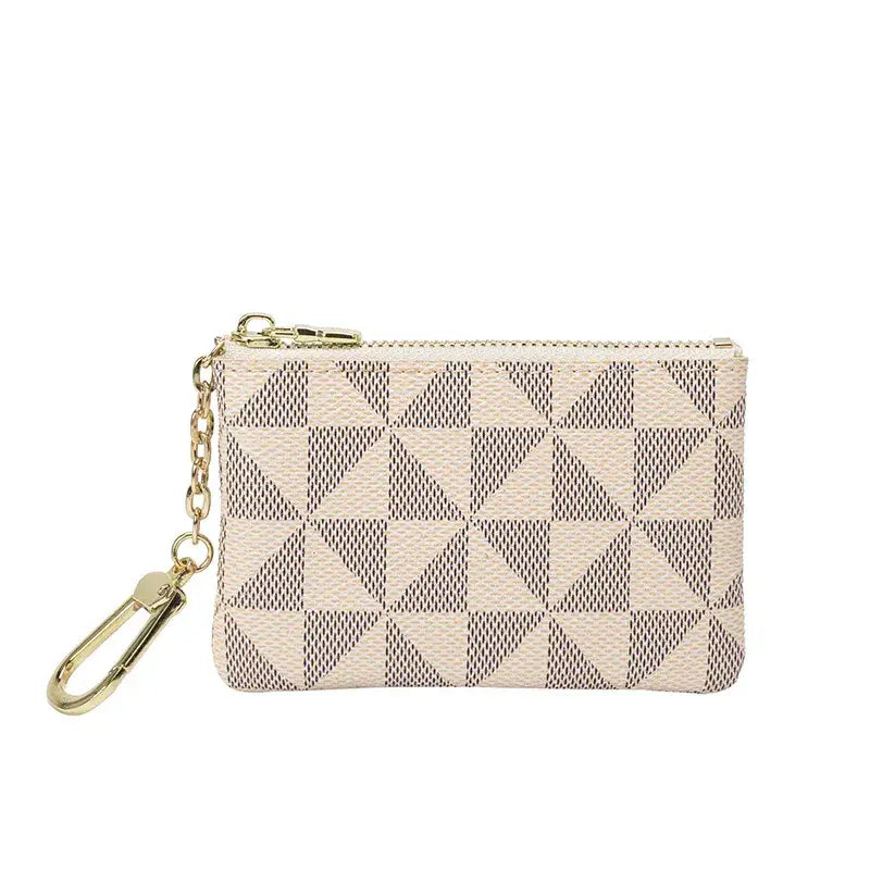 Coin Purse Keychain with Zipper