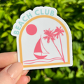 Beach Club Sticker
