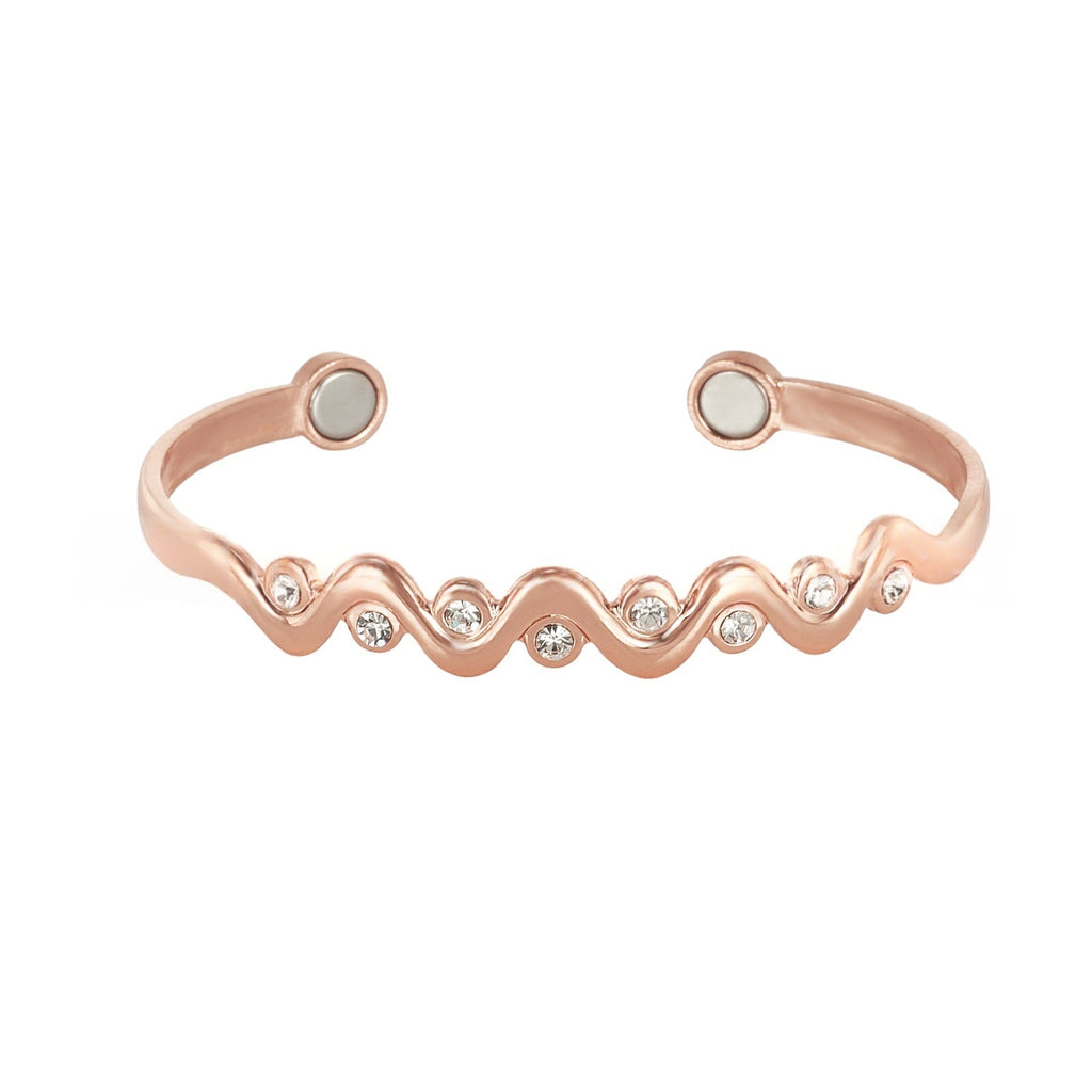 Pure Red Copper Bracelet Simple Purple Copper Design