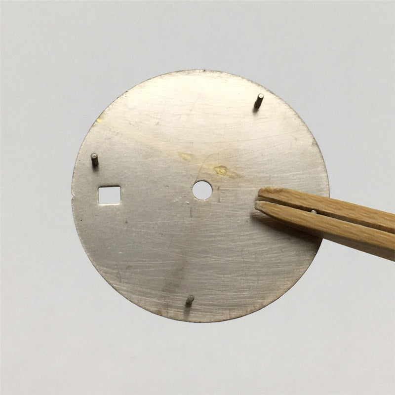 Modified Watch Dial With Luminous Numerals