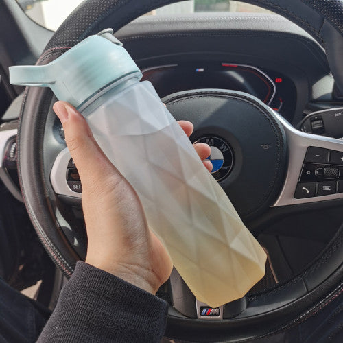 Large Capacity Spray Water Bottle for Sports Fitness and Travel