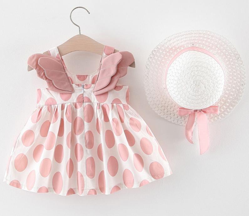 Luxury Handmade Newborn Princess Dress with Matching Hat