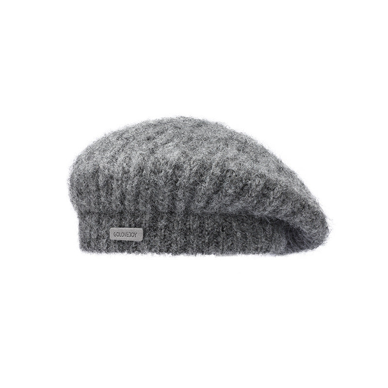 Women's Cozy Wool Knit Beanie – Soft Winter Hat