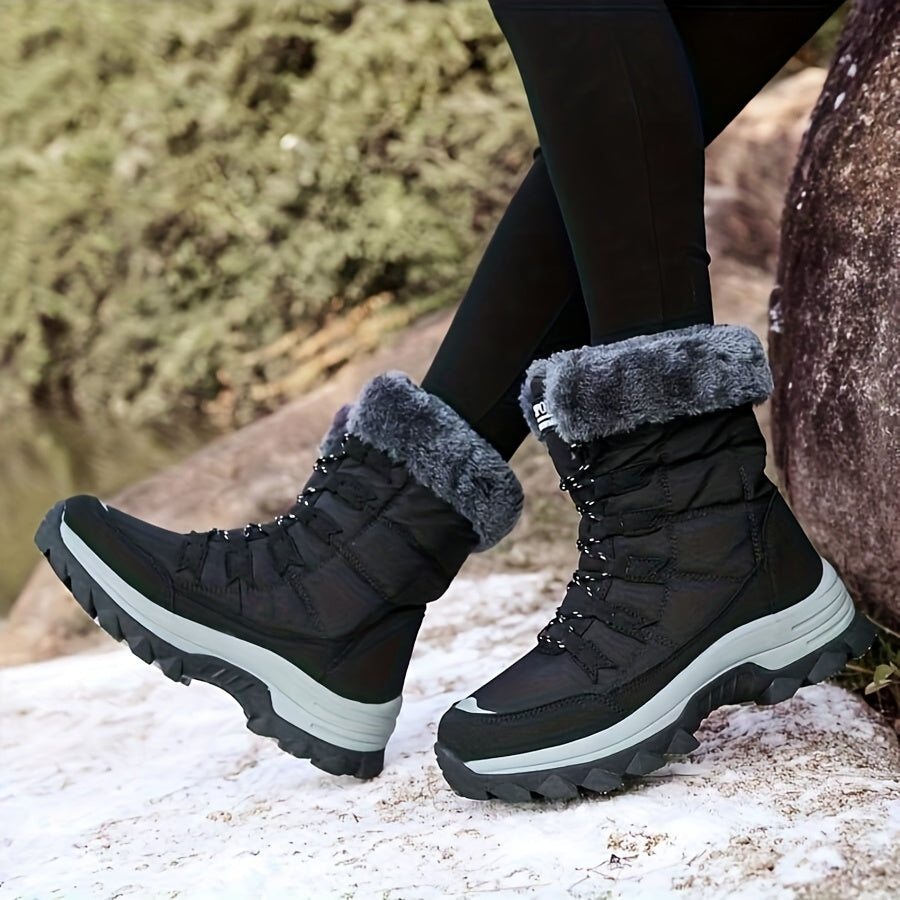 Warm Slip Resistant Winter Boots