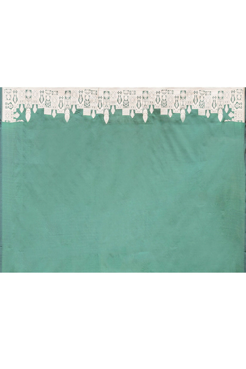 Emerald Green Banarasi Katan Pure Handloom Silk Saree