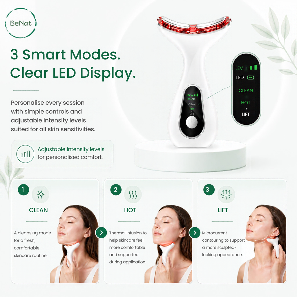 7-in-1 Face & Neck LED Sculpting Device