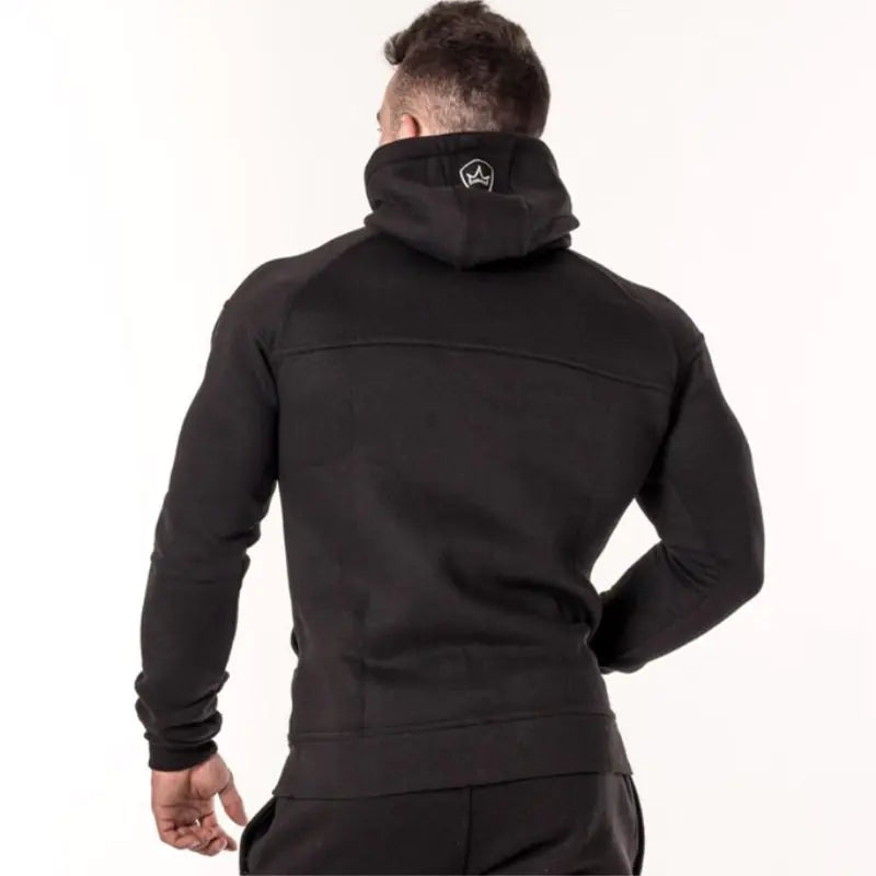 Winter Muscle Brothers Sports Hoodie Set