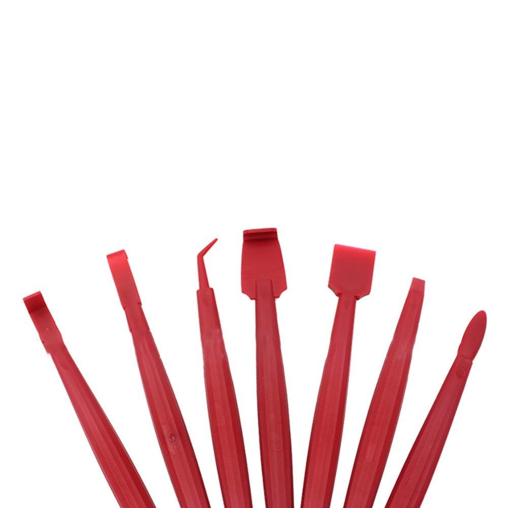 7-Piece Car Vinyl Wrap Squeegee Tool Kit for Professional Detailing