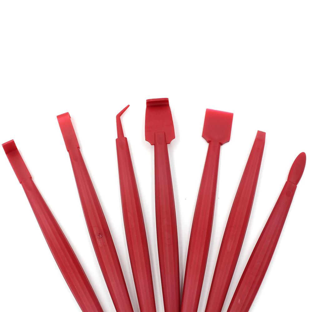 7-Piece Car Vinyl Wrap Squeegee Tool Kit for Professional Detailing