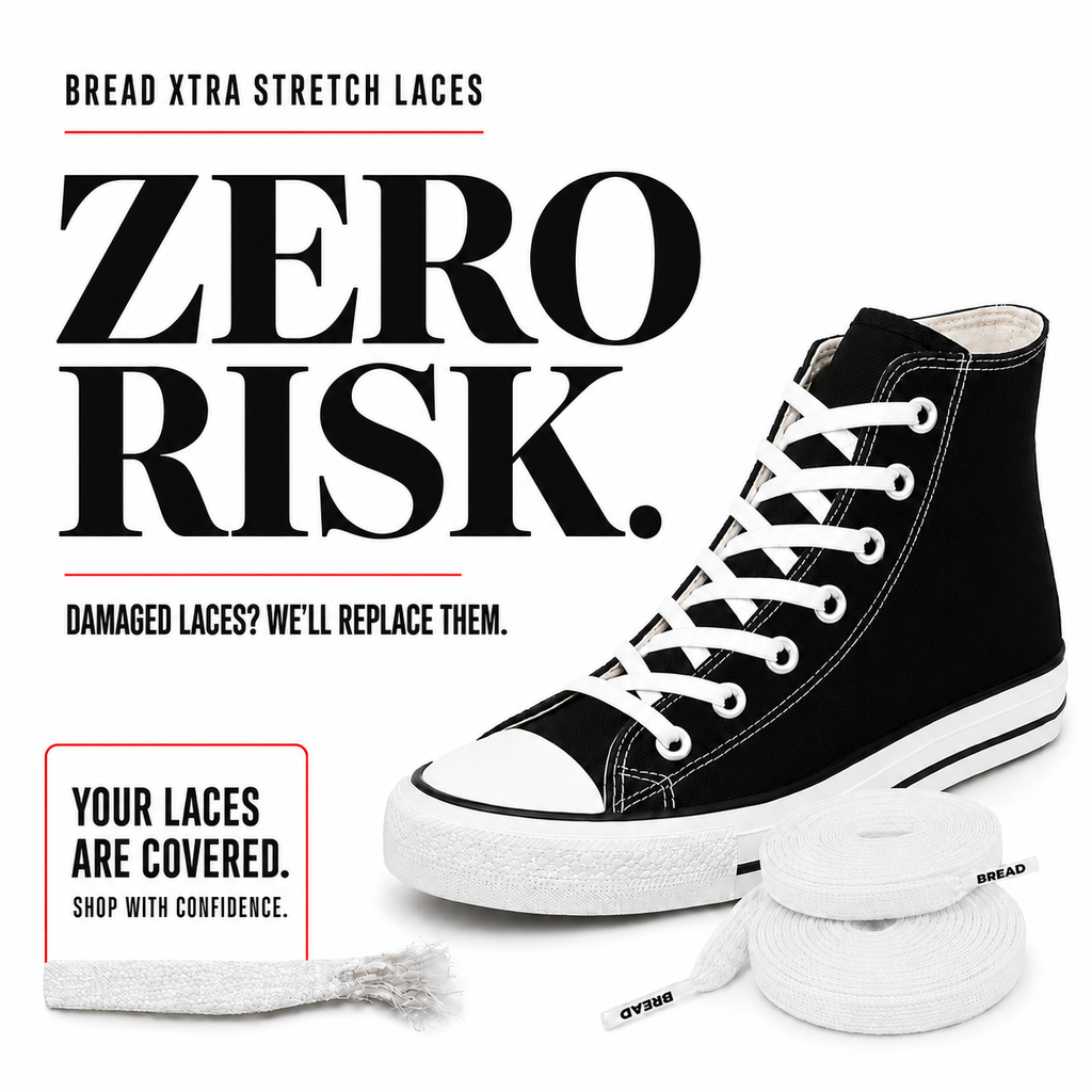 Xtra Stretch Flat Bread Laces