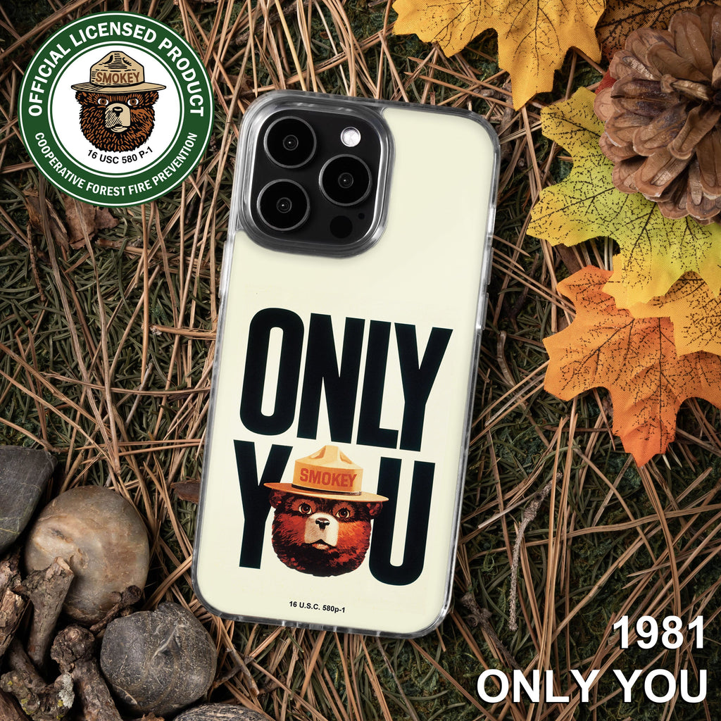 Smokey Bear Classic HD Apple iPhone 15 Series Mag-Safe Phone Case