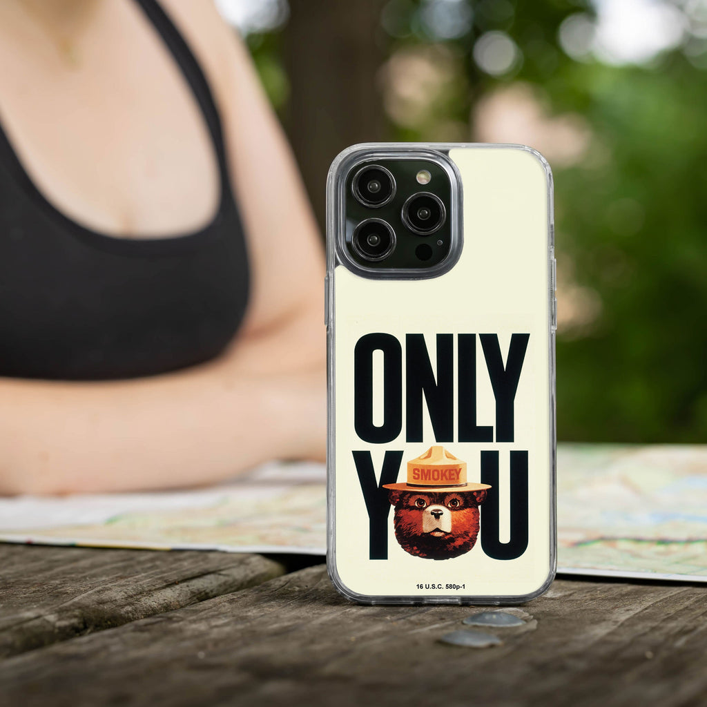 Smokey Bear Classic HD Apple iPhone 14 Series Mag-Safe Phone Case