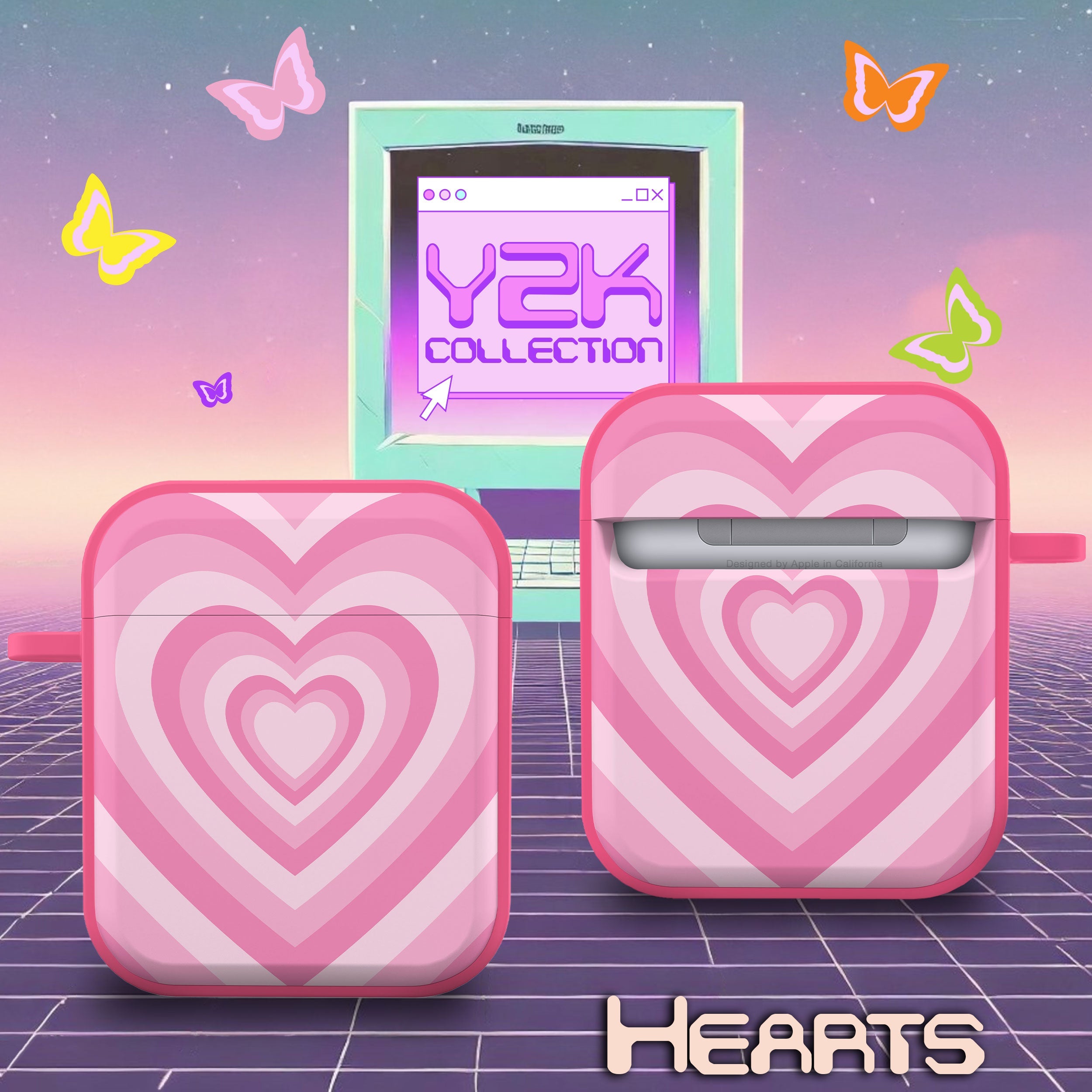 Y2K Smiley AirPods Case Gen 1 & 2 - Retro Collection