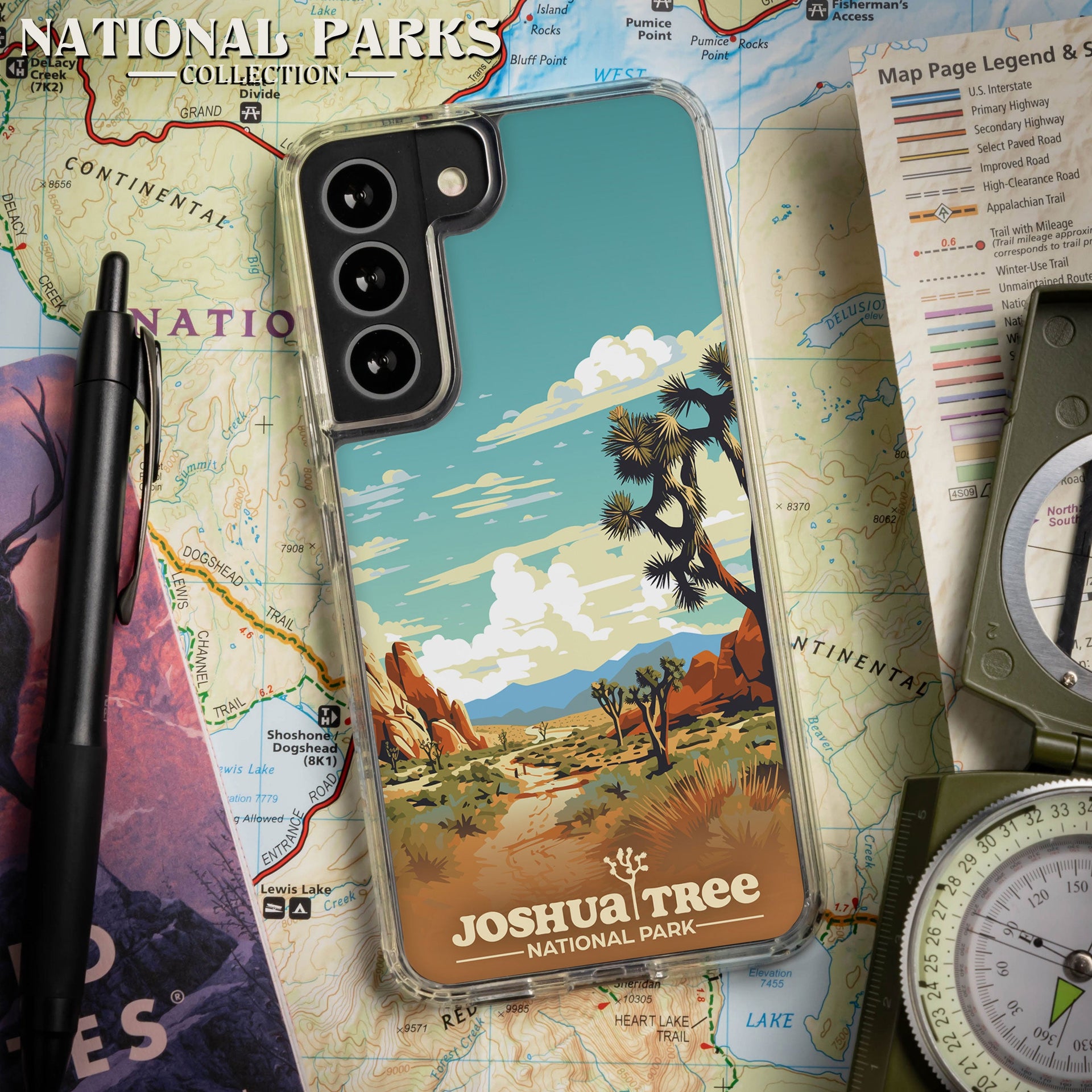 National Parks Joshua Tree HD Samsung Galaxy S22 Phone Case