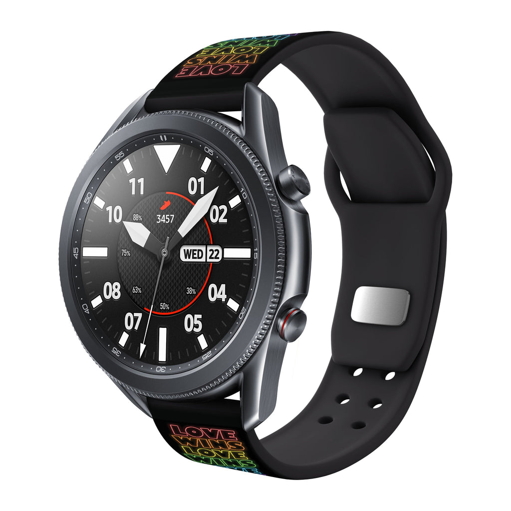 Pride HD  Watchband for Samsung, Garmin, Fossil, and More for Samsung, Garmin, Fossil, and More