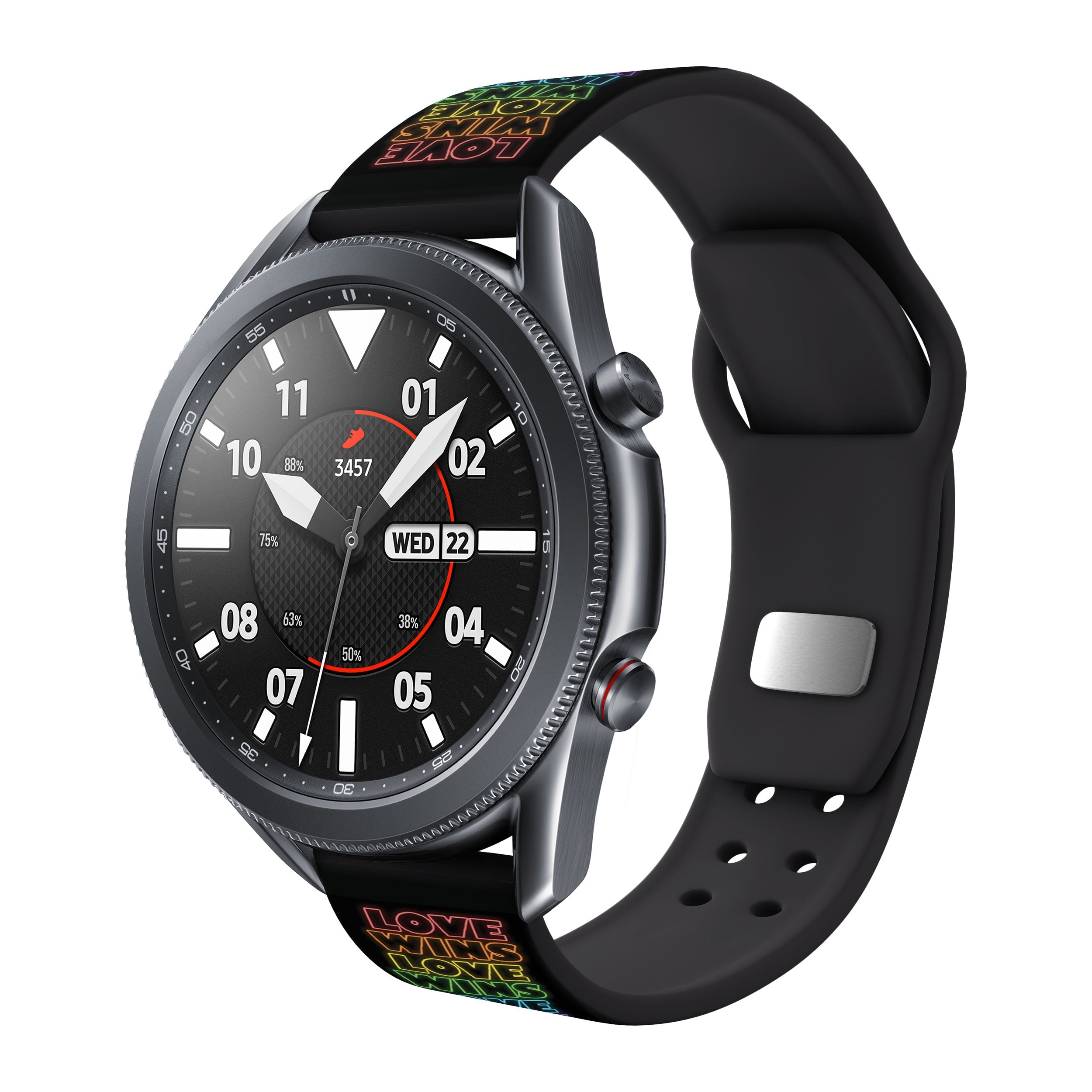 Pride HD  Watchband for Samsung, Garmin, Fossil, and More for Samsung, Garmin, Fossil, and More