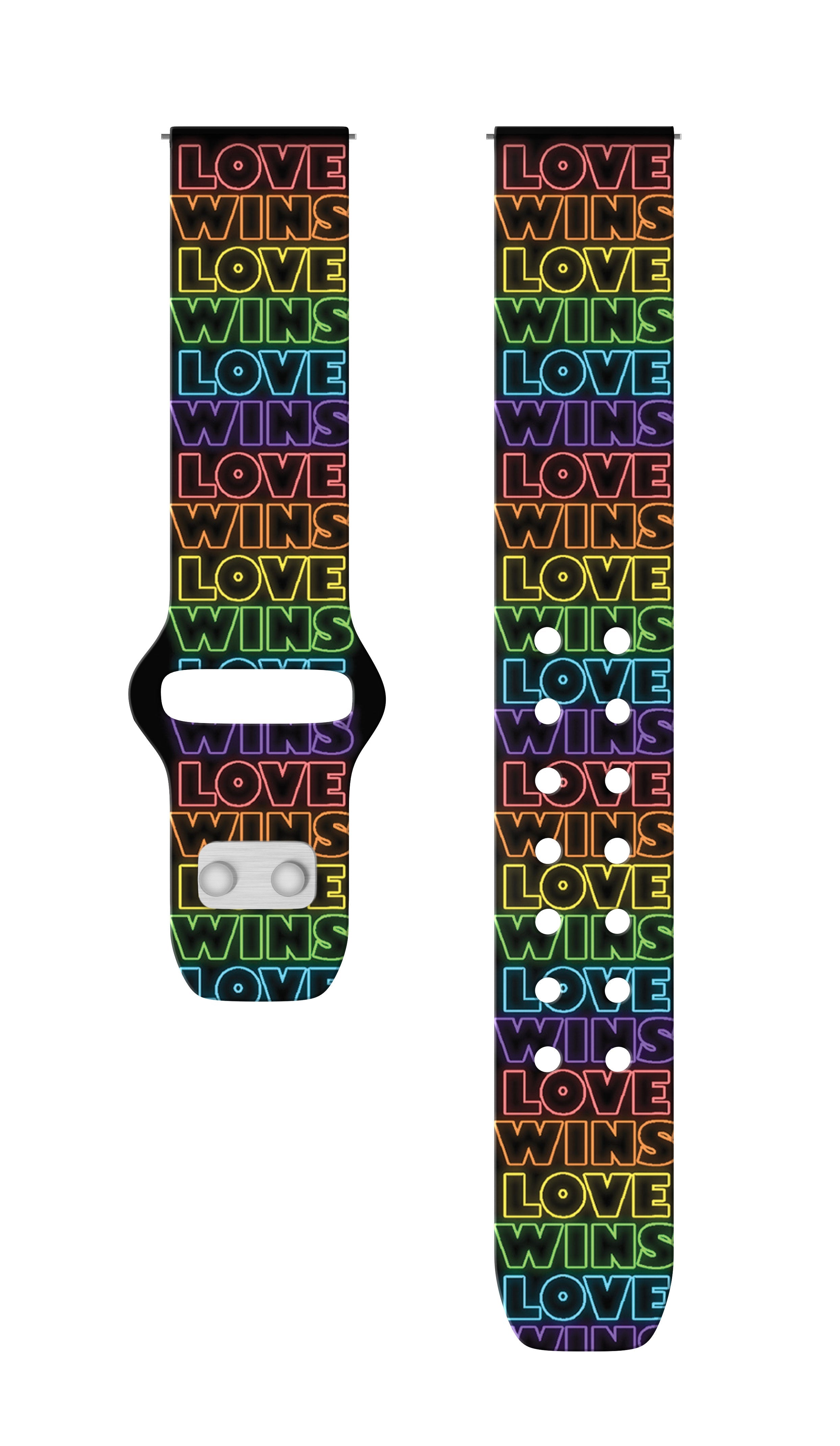 Pride HD  Watchband for Samsung, Garmin, Fossil, and More for Samsung, Garmin, Fossil, and More