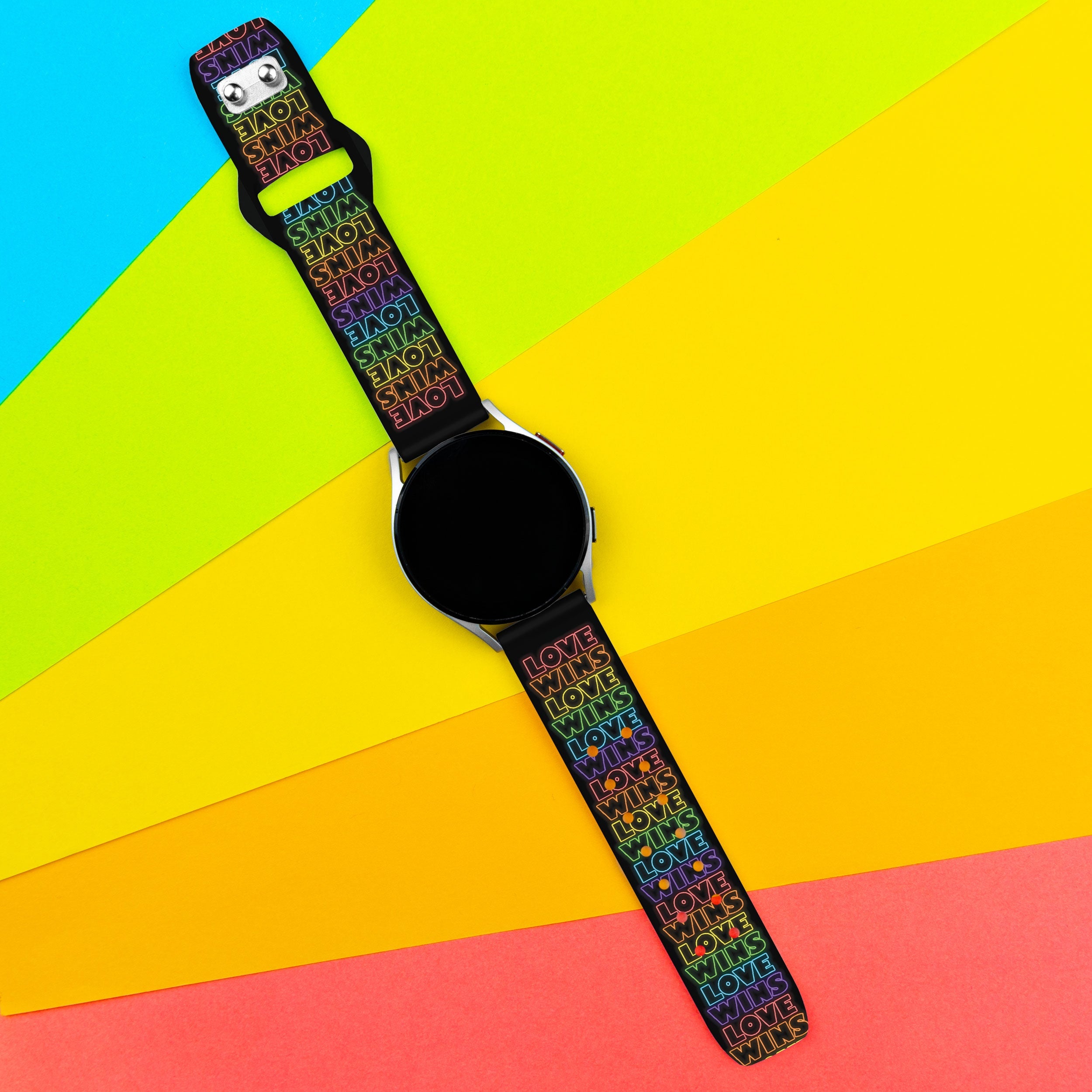 Pride HD  Watchband for Samsung, Garmin, Fossil, and More for Samsung, Garmin, Fossil, and More