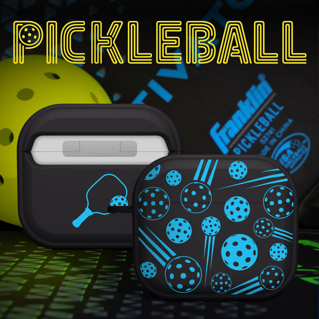 Pickleball Themed Protective HDX Case for Apple AirPods Gen 3