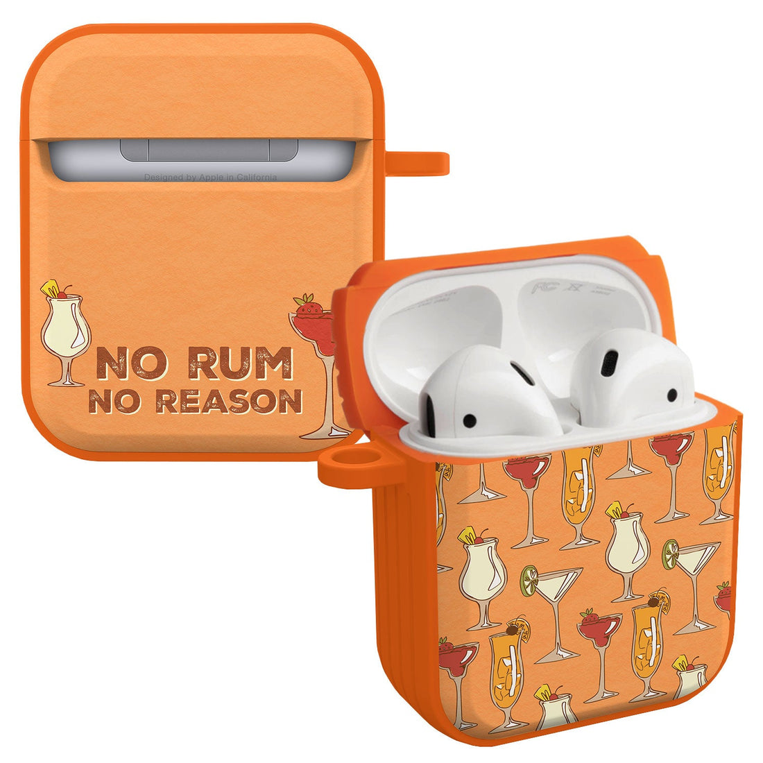 Wine Beer Booze HDX Protective Case for Apple AirPods Gen 1 2