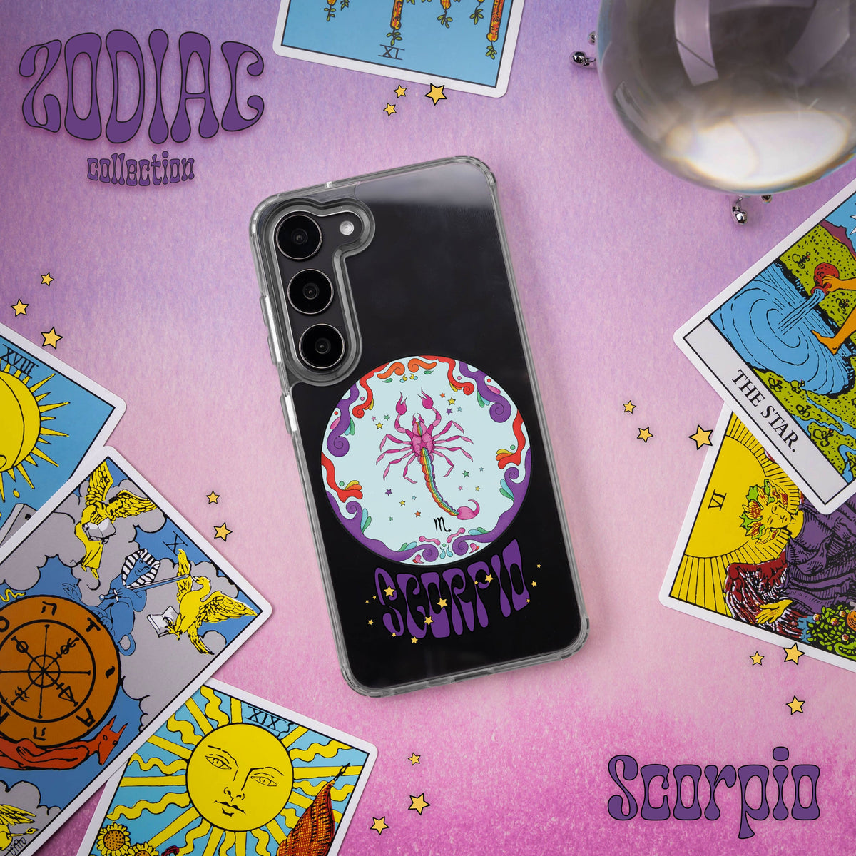 Zodiac Collection Samsung Galaxy S22 Case - Bohemian Abstract Art