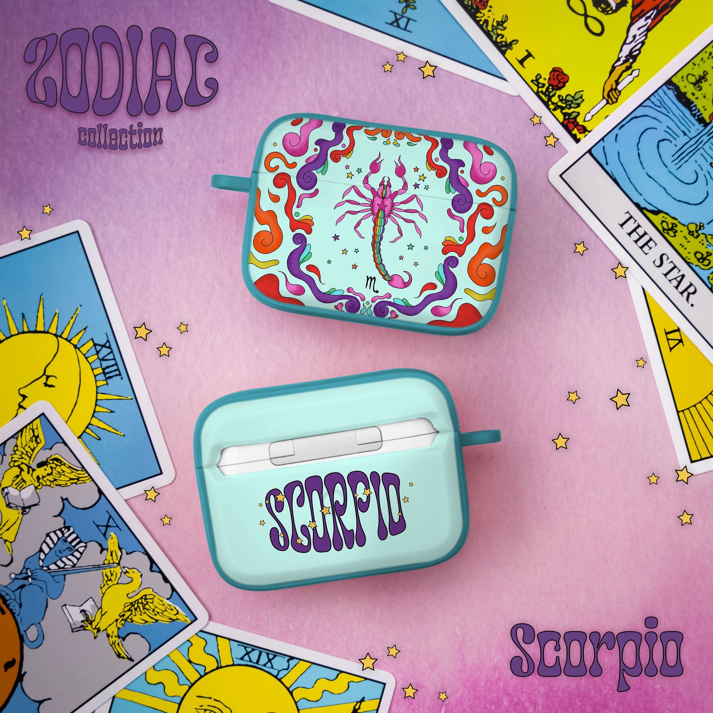 Zodiac Collection Protective Case for Apple AirPods Pro 1 & 2
