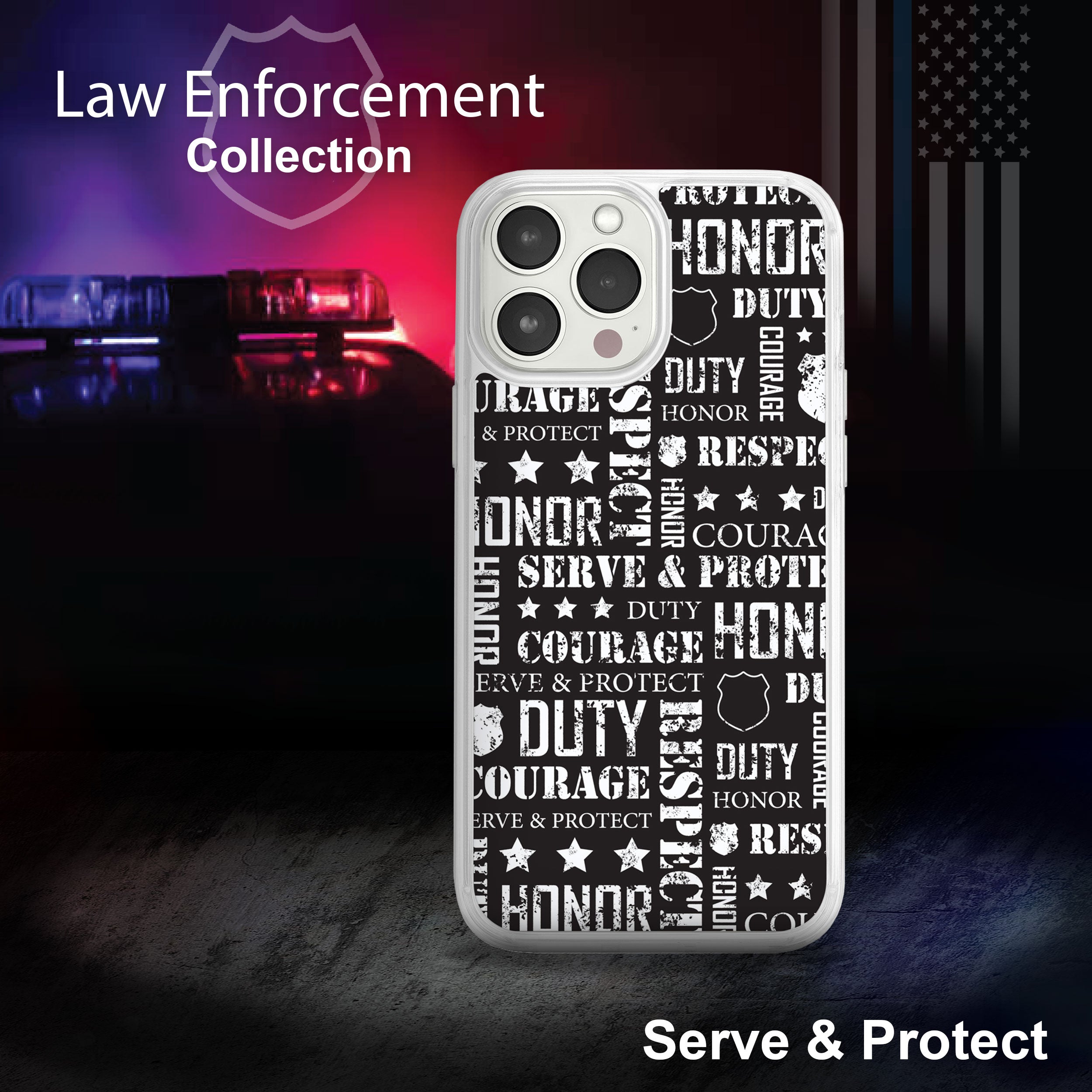 Law Enforcement HD Mag-Safe Phone Case for iPhone 14 Series