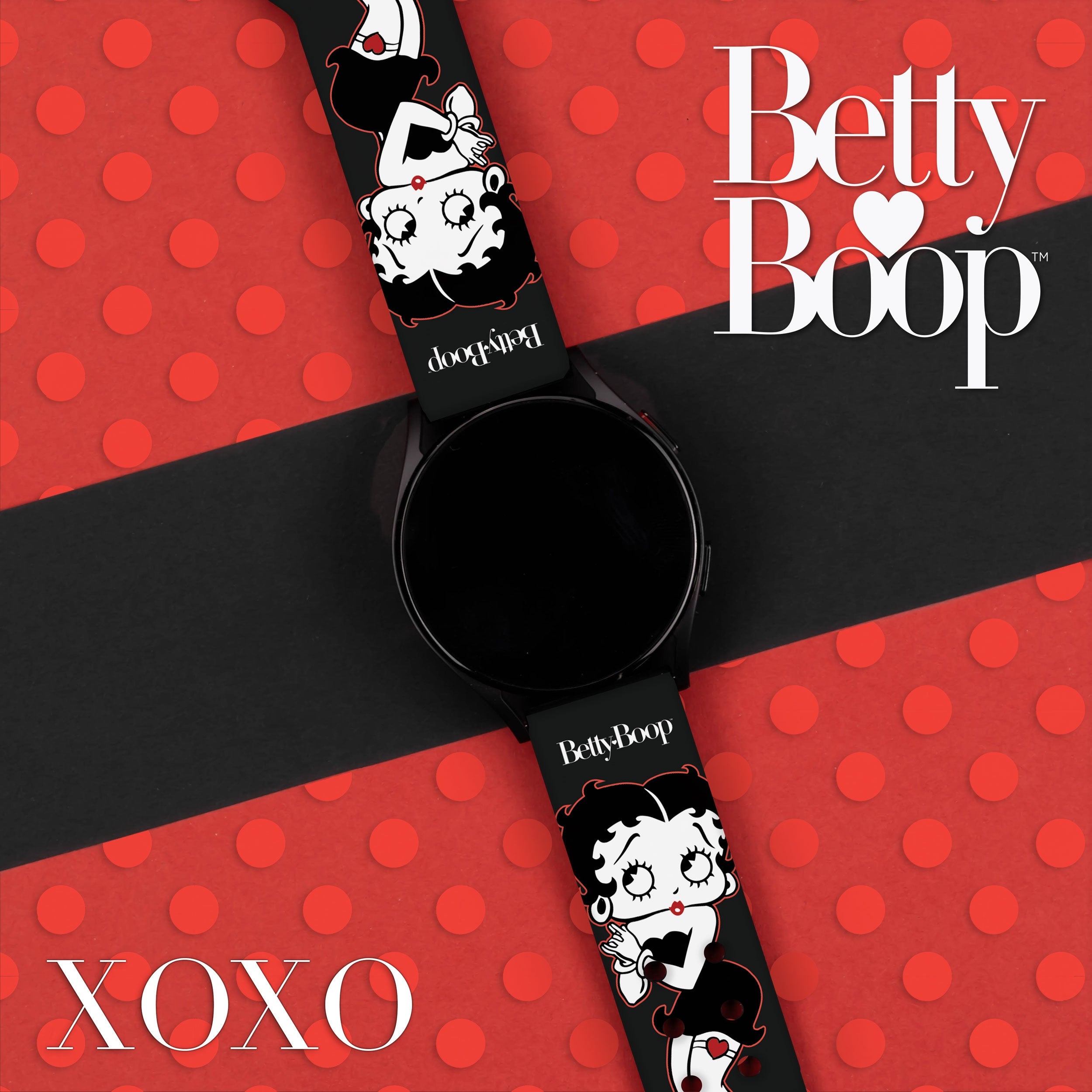 Betty Boop Classic HD  Watchband for Samsung, Garmin, Fossil, and More