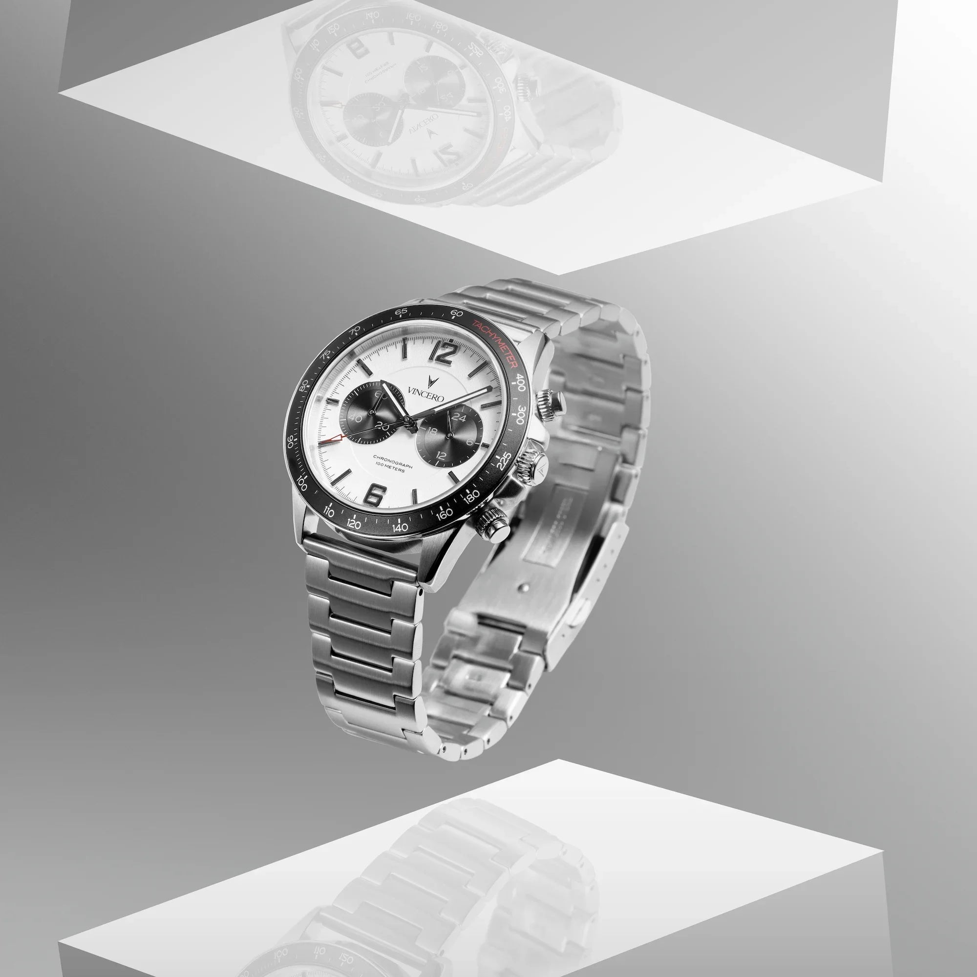 The Apex Panda Watch - 42mm Chronograph Wristwatch