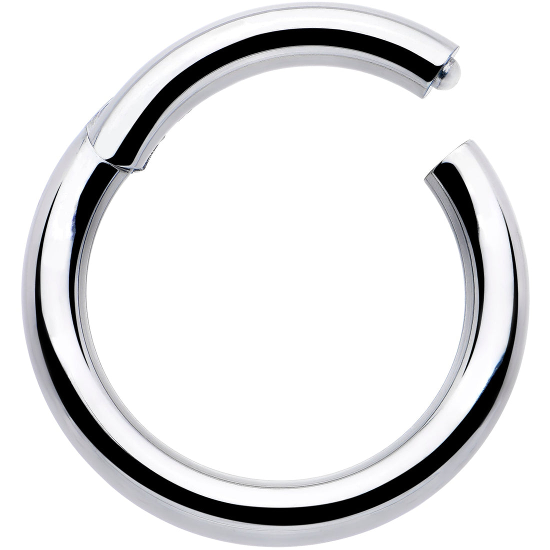 10G 9/16 316L Surgical Steel Precision Hinged Segment Hoop