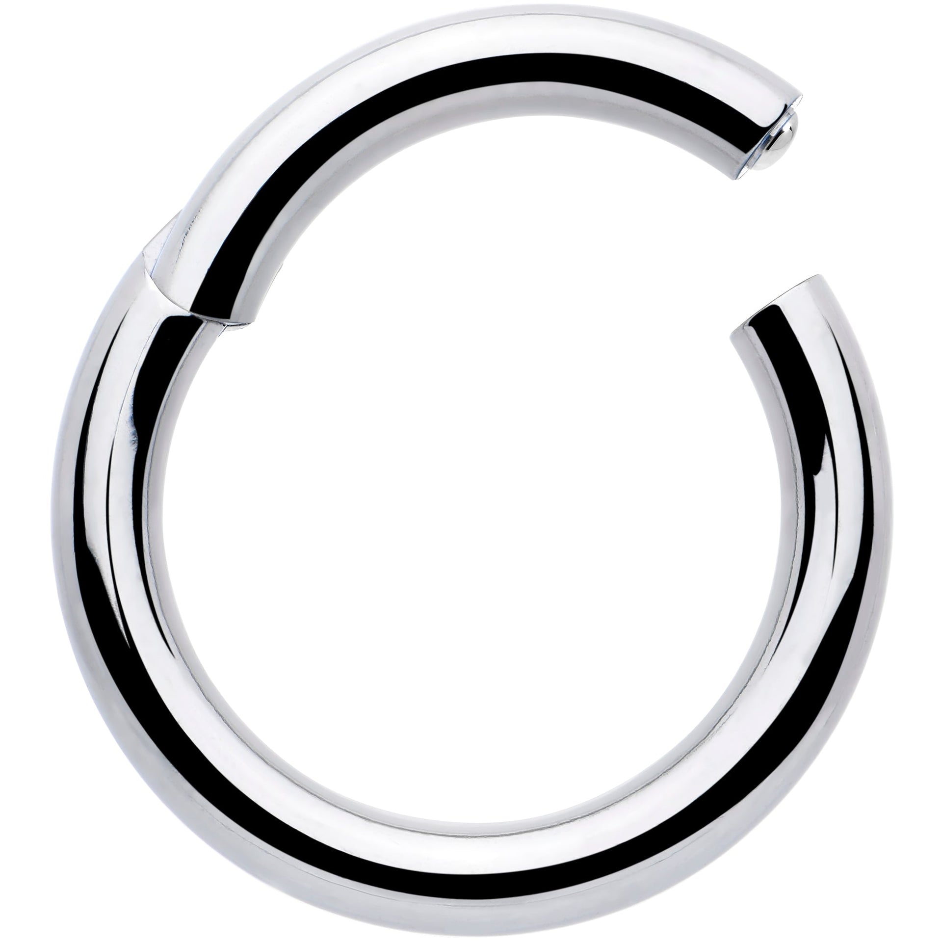 8G 5/8 316L Surgical Steel Precision Hinged Segment Hoop